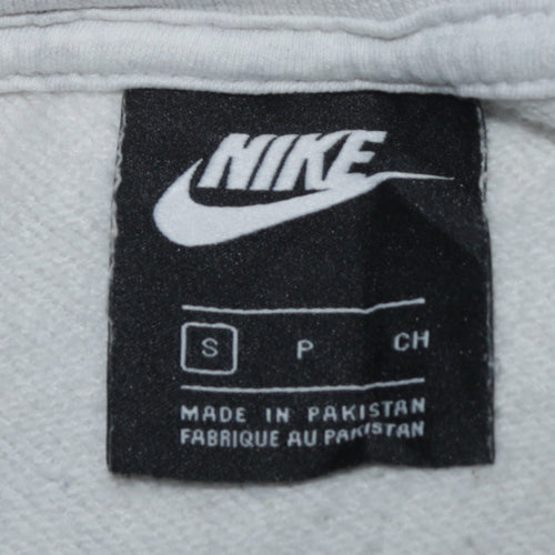 Nike Women's Grey Small Pullover Crew Neck Sweatshirt