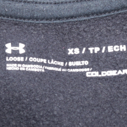 Under Armour Men's Black XS Pullover Crew Neck Sweatshirt