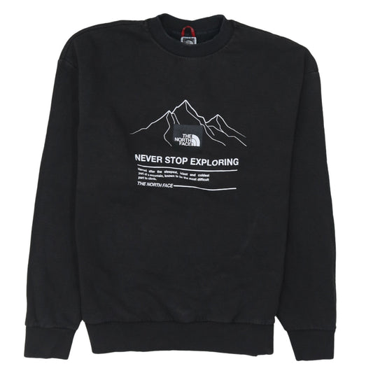 The North Face Womens Black Small Pullover Sweatshirt