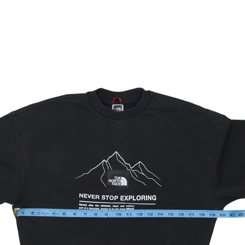 The North Face Womens Black Small Pullover Sweatshirt
