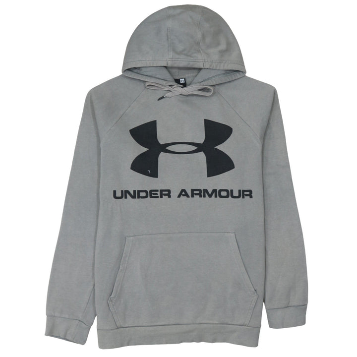 Under Armour Men's Grey Pullover Hoodie M Sports Fleece