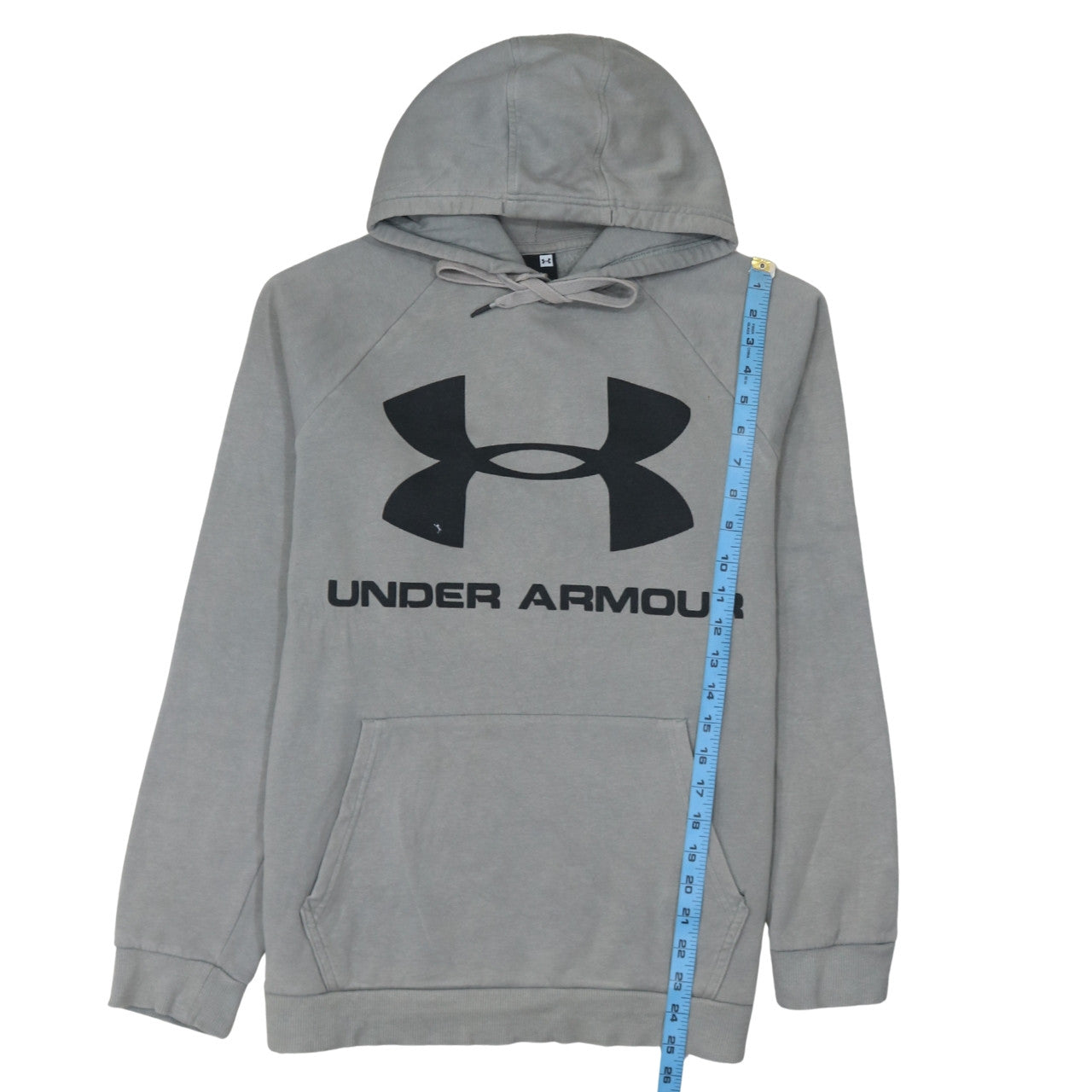 Under Armour Men's Grey Pullover Hoodie M Sports Fleece