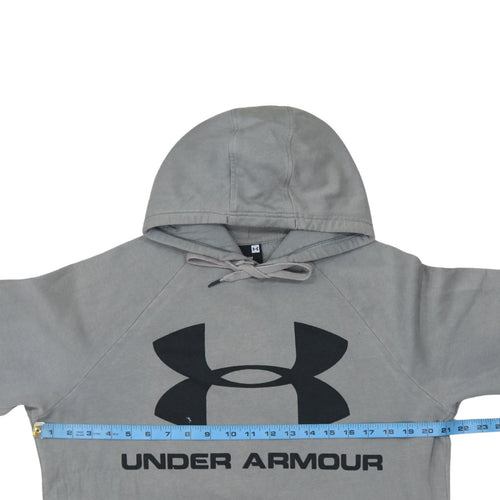 Under Armour Men's Grey Pullover Hoodie M Sports Fleece