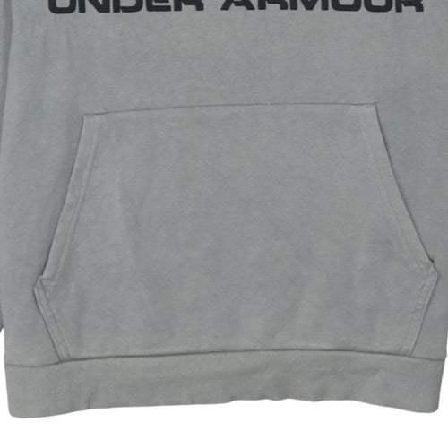 Under Armour Men's Grey Pullover Hoodie M Sports Fleece