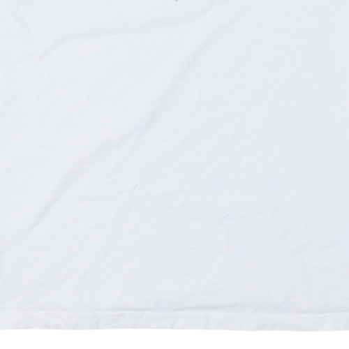 Champion Men's White XXL Crew Neck Cotton T-Shirt
