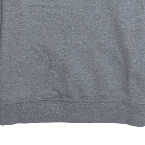 Vans Mens Grey Logo Crew Neck Pullover Sweatshirt Medium