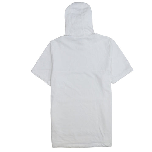 Under Armour Men's White Short Sleeve Pullover Hoodie Size S