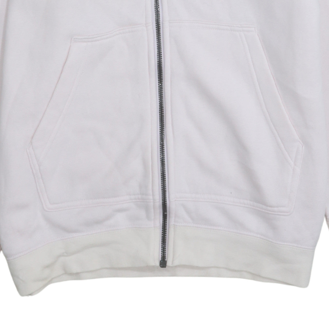 Nike Women's Pink Full Zip Hoodie Size M Cotton Blend