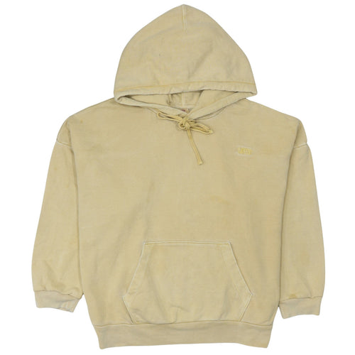 Levi's Womens Beige Pullover Hoodie Medium Cotton Casual