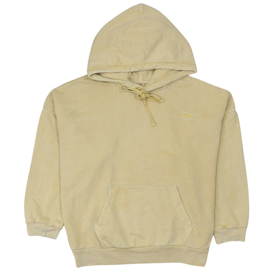 Levi's Womens Beige Pullover Hoodie Medium Cotton Casual