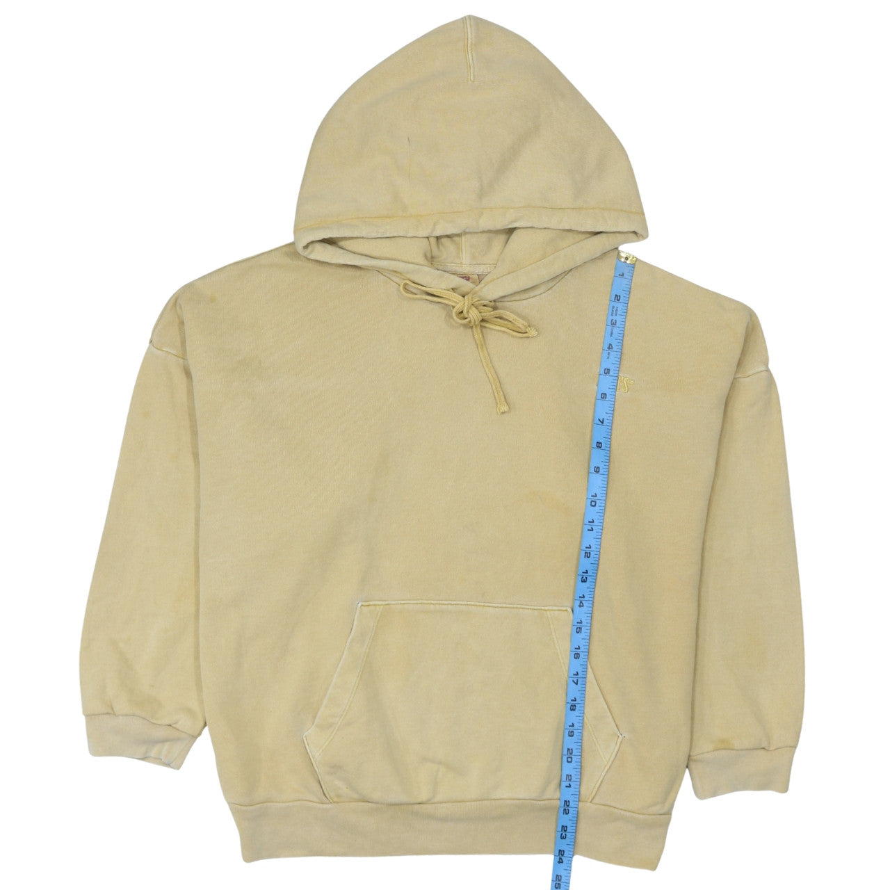 Levi's Womens Beige Pullover Hoodie Medium Cotton Casual