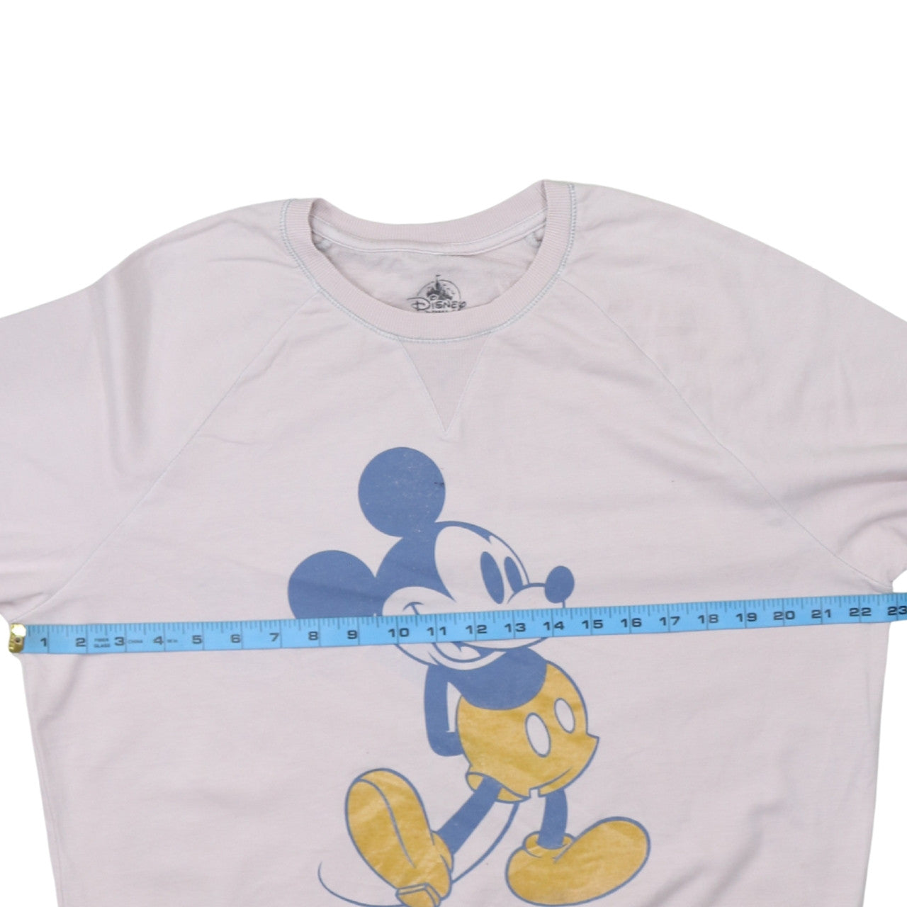 Disney Parks Women White Long Sleeve Mickey Mouse Sweatshirt M