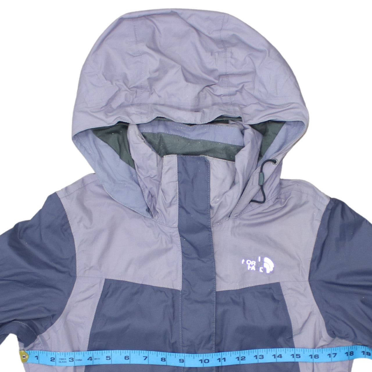 The North Face Womens Blue Waterproof Hooded Jacket XS