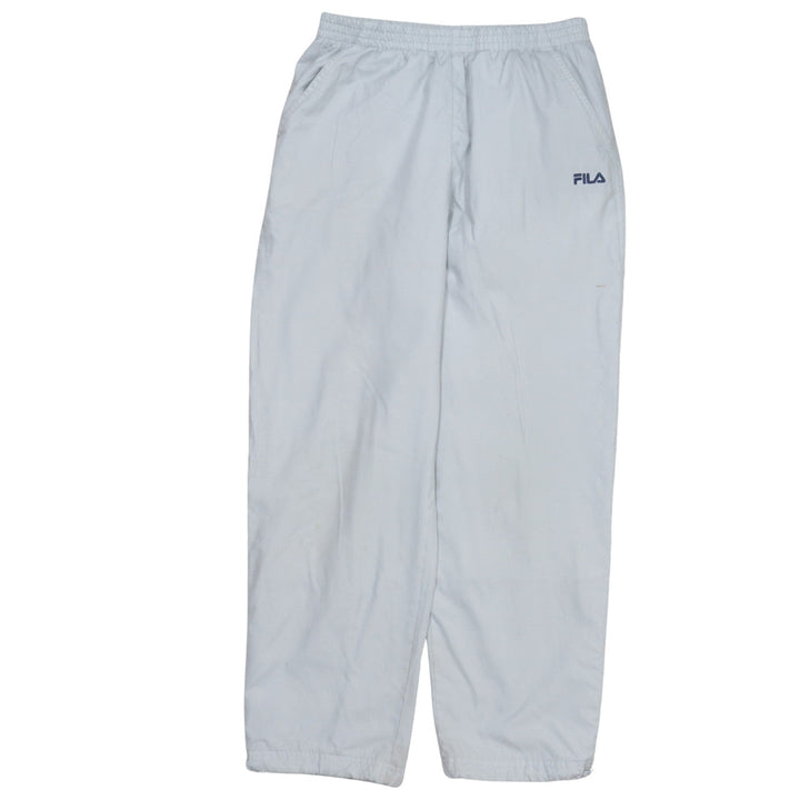 Fila Girls Grey Polyester Track Pants Age 12 Years Elastic Waist Activewear