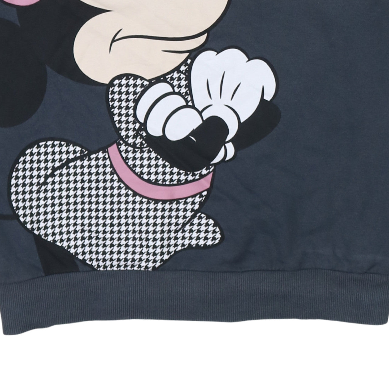 Disney Women’s Navy Minnie Mouse Pullover Sweatshirt Small