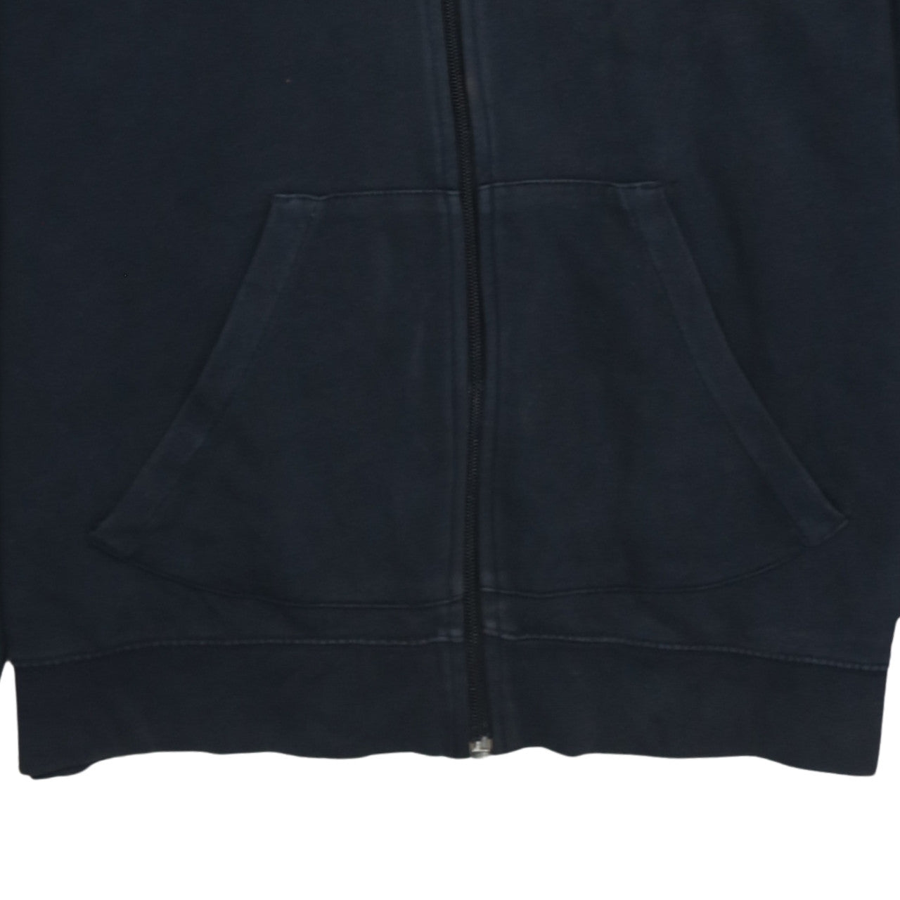Nike Men’s Black Full Zip Hoodie L Fleece Sportswear Sweatshirt