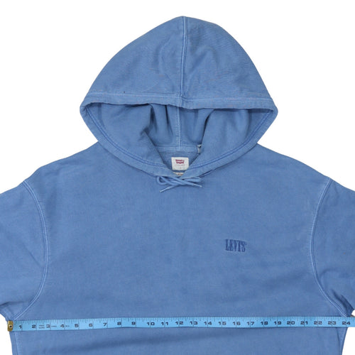 Levi's Men's Blue Relaxed Fit Pullover Hoodie Size L