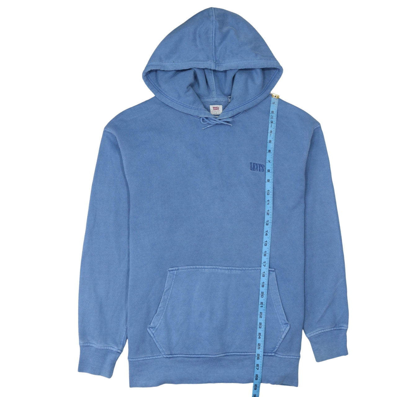 Levi's Men's Blue Relaxed Fit Pullover Hoodie Size L