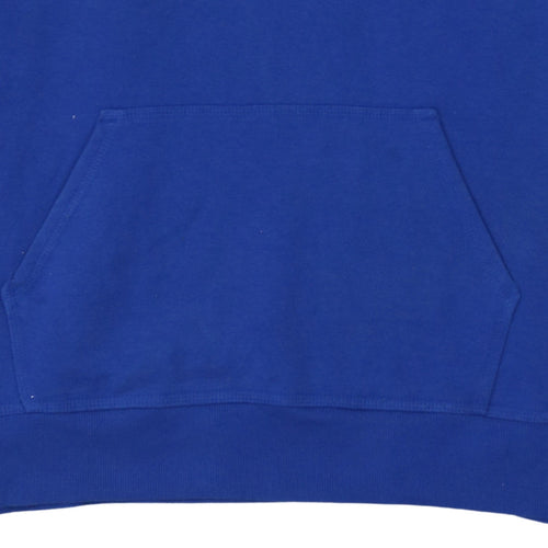 Champion Men's Blue XL Pullover Hoodie Fleece Logo Sweatshirt