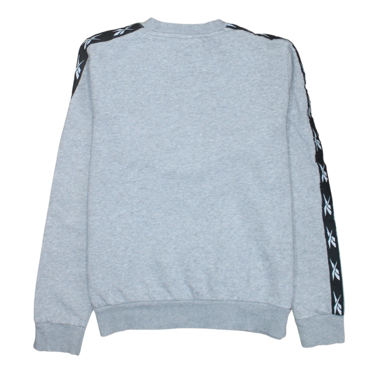 Reebok Women’s Grey Small Sweatshirt Crew Neck Long Sleeve Logo