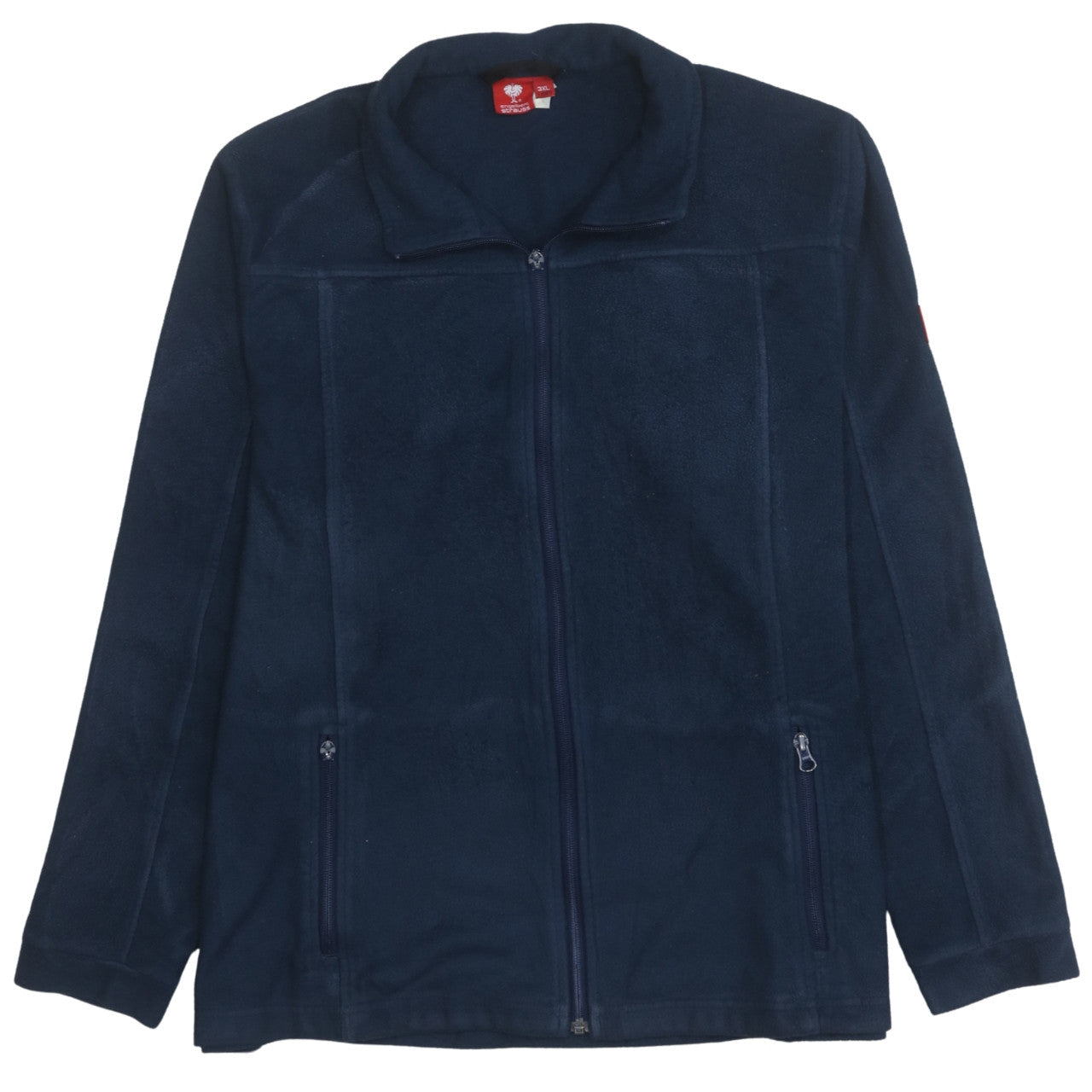 Engelbert Strauss Men's Blue 3XL Fleece Full Zip Activewear Jacket