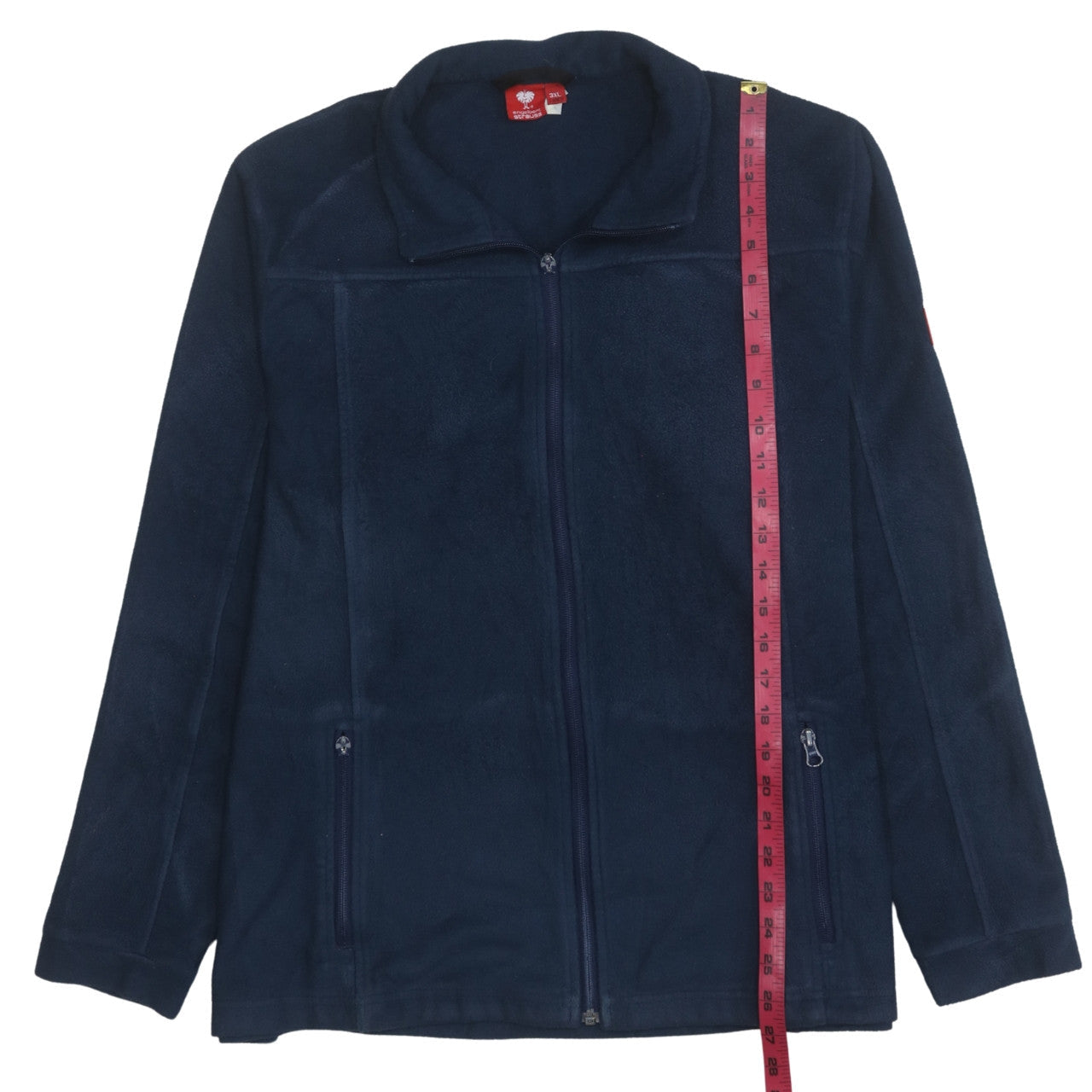Engelbert Strauss Men's Blue 3XL Fleece Full Zip Activewear Jacket