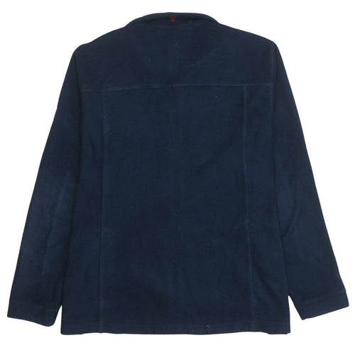 Engelbert Strauss Men's Blue 3XL Fleece Full Zip Activewear Jacket