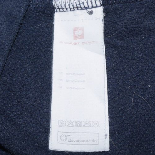 Engelbert Strauss Men's Blue 3XL Fleece Full Zip Activewear Jacket