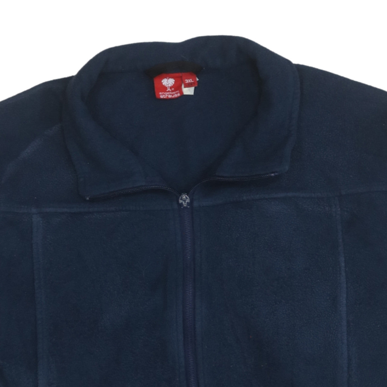 Engelbert Strauss Men's Blue 3XL Fleece Full Zip Activewear Jacket