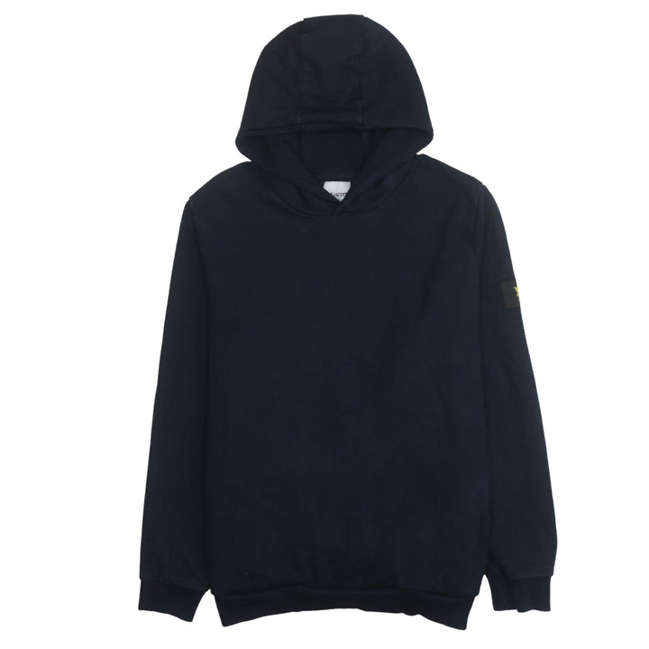 Lyle & Scott Men's Blue Relaxed Fit Pullover Hoodie Size L