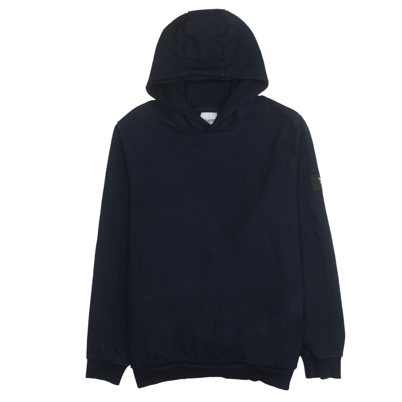 Lyle & Scott Men's Blue Relaxed Fit Pullover Hoodie Size L