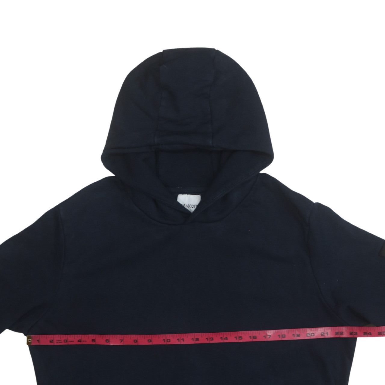 Lyle & Scott Men's Blue Relaxed Fit Pullover Hoodie Size L