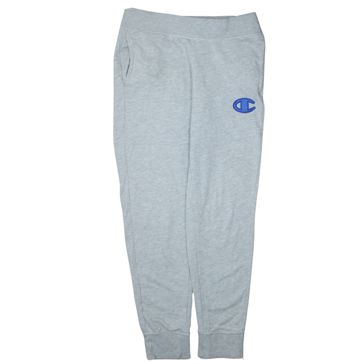 Champion Men's Grey Jogger Trousers M Regular Fit Cotton Blend