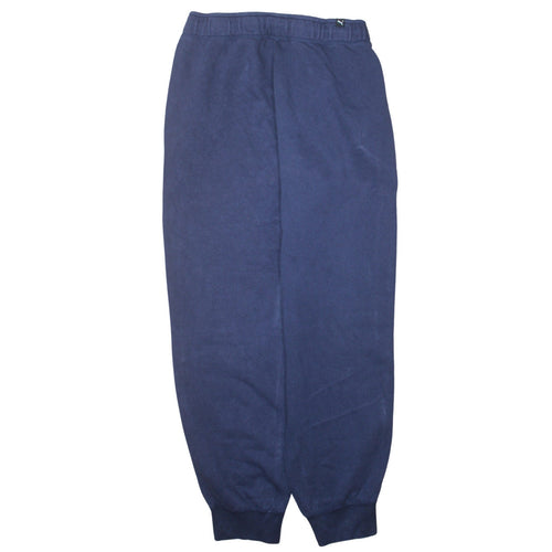 Puma Mens Blue M Sweatpants Jogger Fleece Trousers
