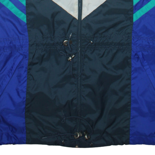 Adidas Women’s Blue 90s Retro Windbreaker Jacket Size L