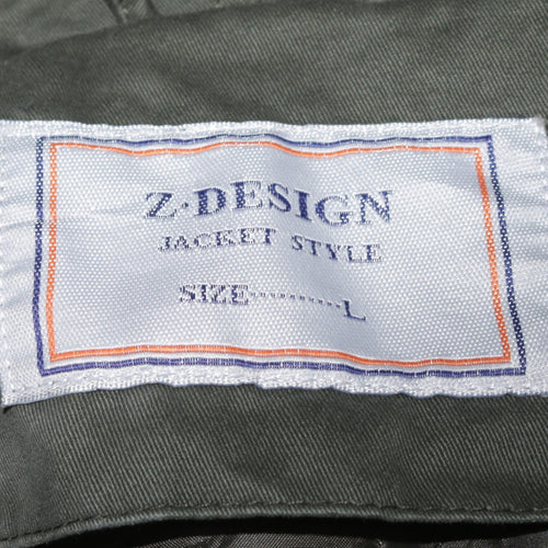 Z Design Women's Green Hooded Parka Jacket Size L