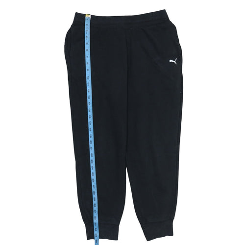 Puma Men's Black Regular Fit Jogger Trousers M