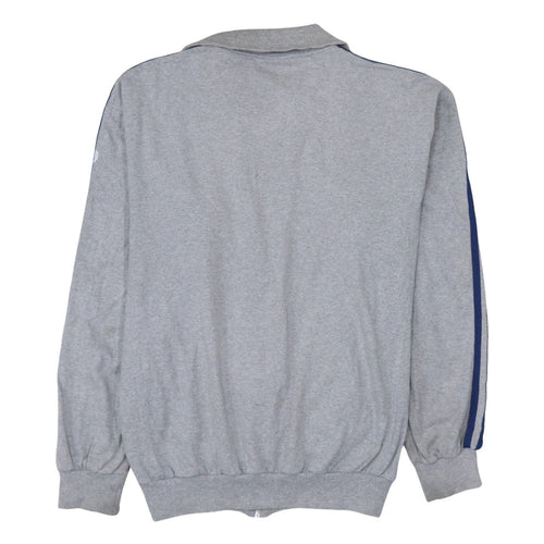 Adidas Men's Grey Small Track Jacket Full Zip Sportswear
