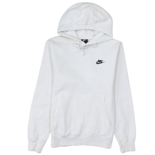 Nike Men's White XS Pullover Hoodie Fleece Sportswear