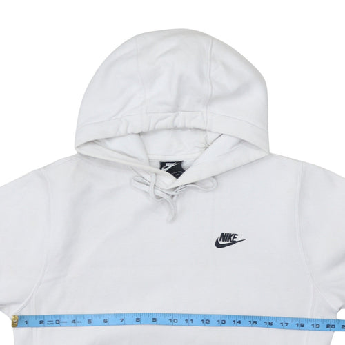 Nike Men's White XS Pullover Hoodie Fleece Sportswear