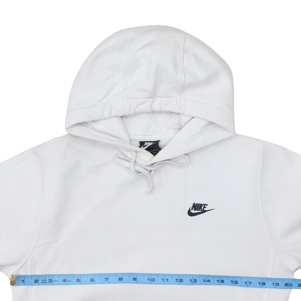 Nike Men's White XS Pullover Hoodie Fleece Sportswear