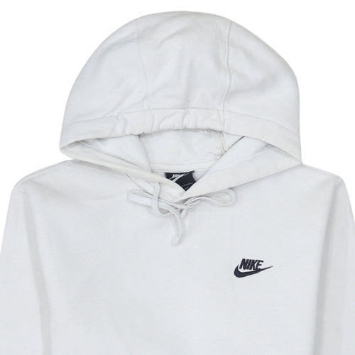 Nike Men's White XS Pullover Hoodie Fleece Sportswear