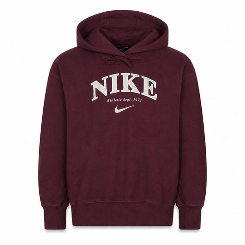 Nike Men's Red XS Pullover Hoodie Embroidered Logo Sportswear