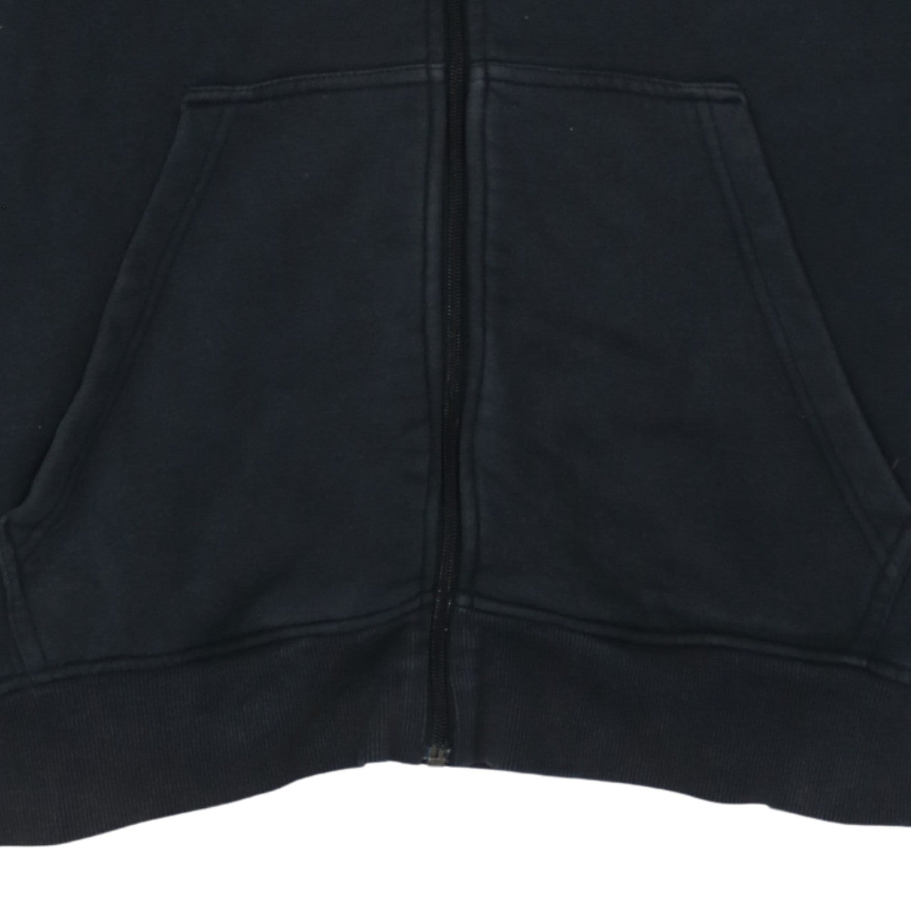 Adidas Men's Black XL Full Zip Hoodie Fleece Sportswear