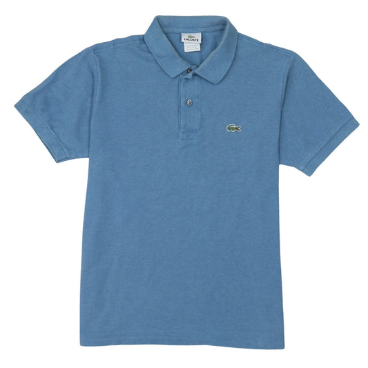 Lacoste Men's Blue Cotton Short Sleeve Classic Polo Shirt M