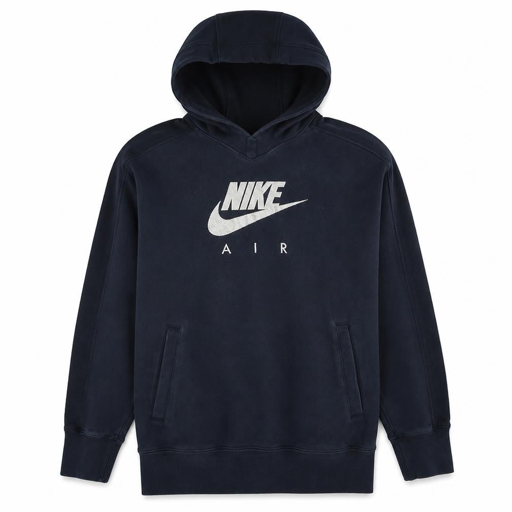 Nike Boys Black Pullover Hoodie L 146-156cm Fleece Sweatshirt