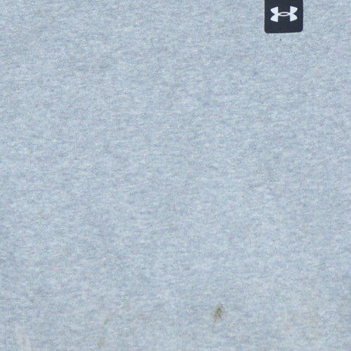 Under Armour Men's Grey Small Loose Fit Crew Neck Sweatshirt