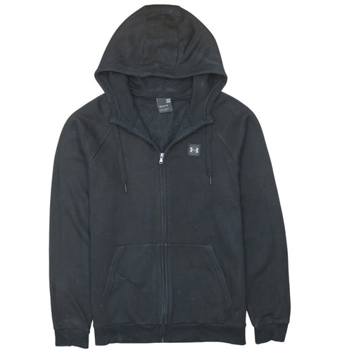 Under Armour Men's Black Full Zip Fleece Hoodie Size M