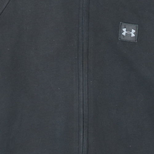 Under Armour Men's Black Full Zip Fleece Hoodie Size M