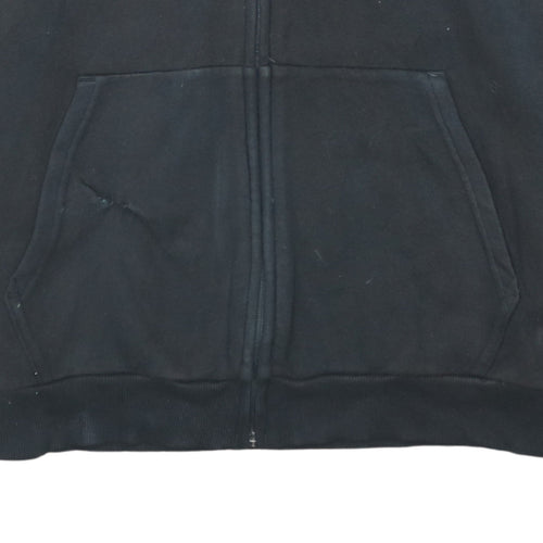 Under Armour Men's Black Full Zip Fleece Hoodie Size M